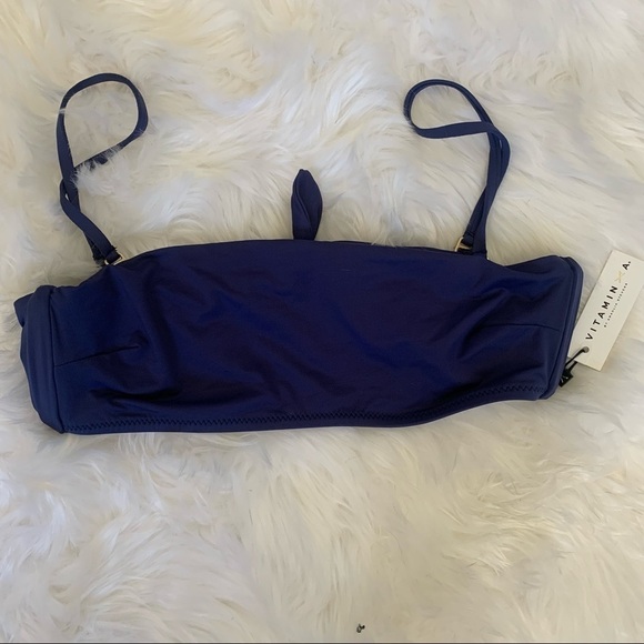Vitamin A bandeau bikini top. - Picture 4 of 7